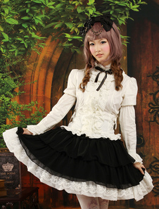 Classic Multi Color Long Sleeves Chiffon Lolita Outfits 
