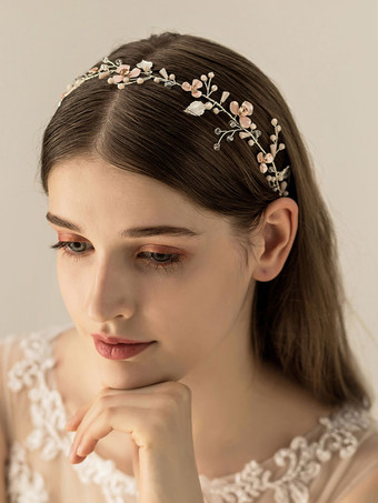 Headpieces Wedding Headband Headwear Pearl Crystal Hair Accessories For Bride