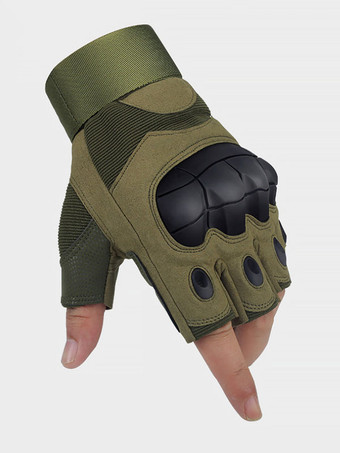 Handschuhe für Herren Bequeme Polyester Handschuhe in Jägergrün