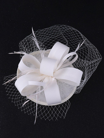 Headpiece Wedding Hat Fiber Hair Accessories For Bride