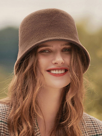Woman's Hats Cute Wool Winter Warm British Style Hats