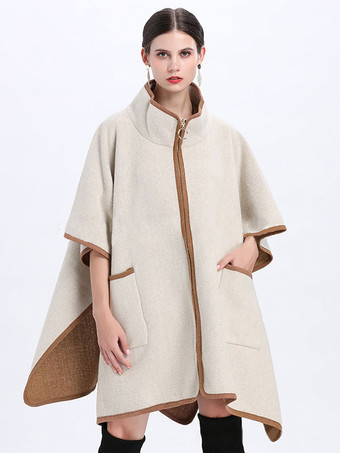 Women's Poncho Coat Oversized Cape Spring Outerwear 2023
